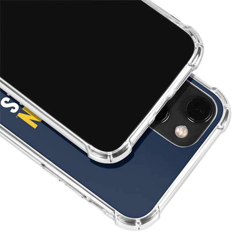 University of Michigan Wolverines M iPhone 13 Mini Clear Case