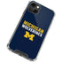 University of Michigan Wolverines M iPhone 13 Mini Clear Case