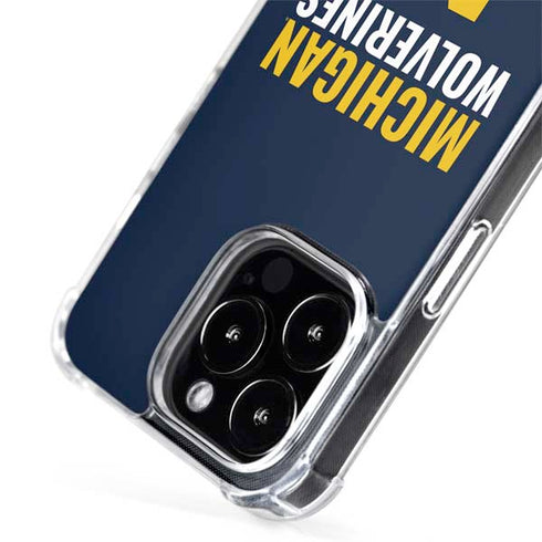 University of Michigan Wolverines M iPhone 13 Pro MagSafe Case