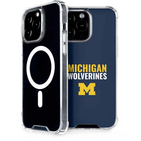 University of Michigan Wolverines M iPhone 13 Pro Max MagSafe Case