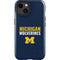University of Michigan Wolverines M iPhone 14 Plus Impact Case