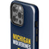 University of Michigan Wolverines M iPhone 14 Pro Impact Case