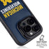 University of Michigan Wolverines M iPhone 14 Pro Kickstand Case