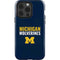 University of Michigan Wolverines M iPhone 15 Pro Impact Case