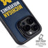 University of Michigan Wolverines M iPhone 15 Pro Max Kickstand Case