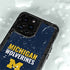 University of Michigan Wolverines M iPhone 15 Pro Waterproof Case
