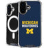 University of Michigan Wolverines M iPhone 16 MagSafe Case
