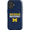 University of Michigan Wolverines M iPhone 16 Magsafe Impact Case