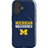 University of Michigan Wolverines M iPhone 16 Magsafe Impact Case