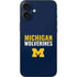 University of Michigan Wolverines M iPhone 16 Plus Skin