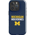 University of Michigan Wolverines M iPhone 16 Pro Impact Case