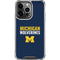 University of Michigan Wolverines M iPhone 16 Pro Max Clear Case