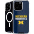 University of Michigan Wolverines M iPhone 16 Pro Max MagSafe Case