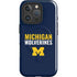 University of Michigan Wolverines M iPhone 16 Pro Max Magsafe Impact Case