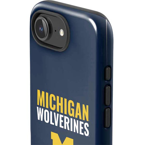 University of Michigan Wolverines M iPhone 16e Impact Case
