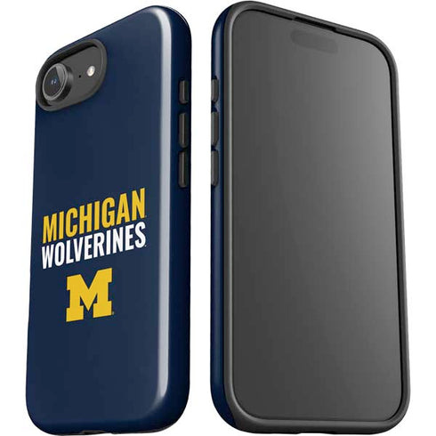 University of Michigan Wolverines M iPhone 16e Impact Case