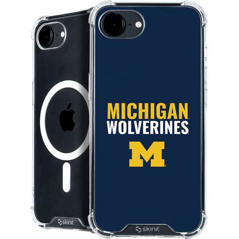University of Michigan Wolverines M iPhone 16e MagSafe Case