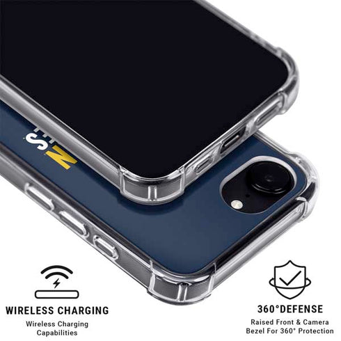 University of Michigan Wolverines M iPhone 16e MagSafe Case