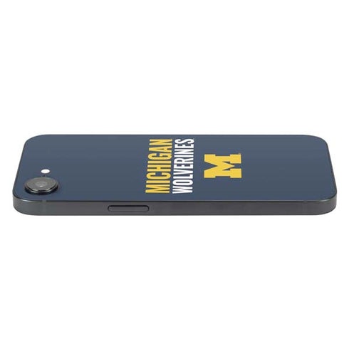 University of Michigan Wolverines M iPhone 16e Skin