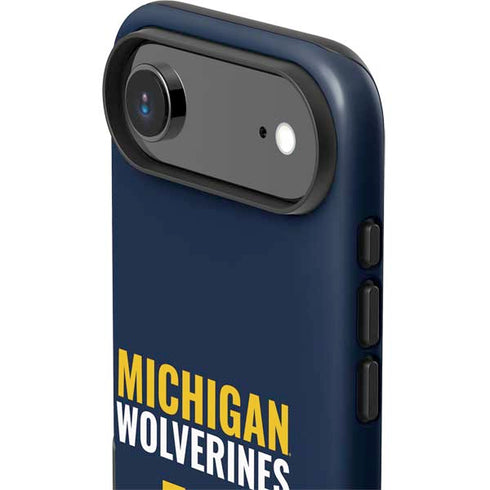 University of Michigan Wolverines M iPhone 17 Air Impact Case