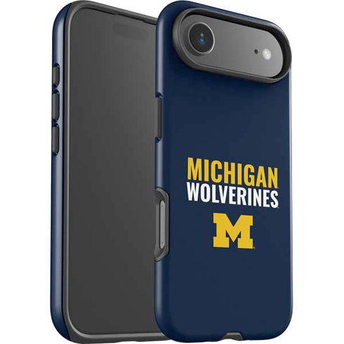 University of Michigan Wolverines M iPhone 17 Air Impact Case