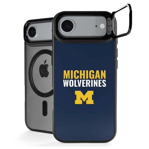 University of Michigan Wolverines M iPhone 17 Air Kickstand Case