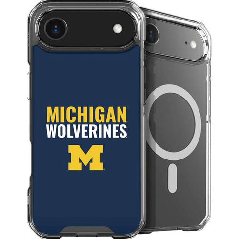University of Michigan Wolverines M iPhone 17 Air MagSafe Case
