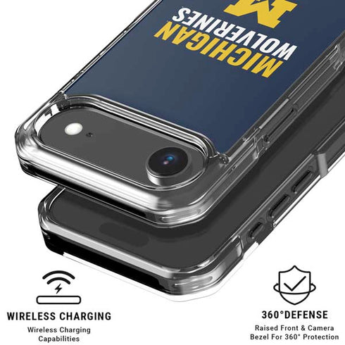 University of Michigan Wolverines M iPhone 17 Air MagSafe Case