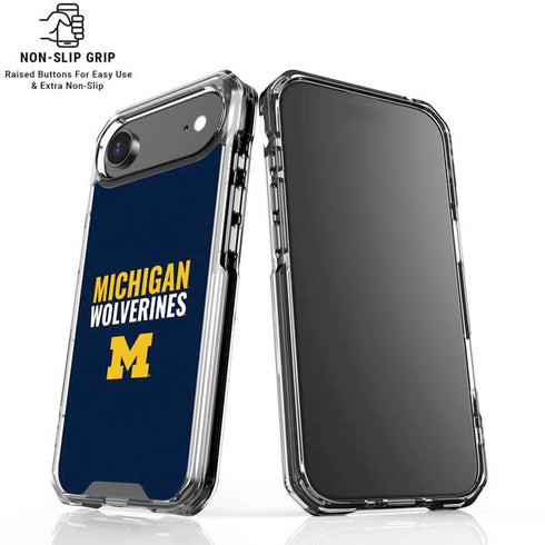University of Michigan Wolverines M iPhone 17 Air MagSafe Case