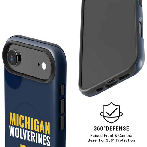 University of Michigan Wolverines M iPhone 17 Air Magsafe Impact Case
