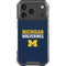 University of Michigan Wolverines M iPhone 17 Pro Clear Case