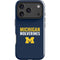 University of Michigan Wolverines M iPhone 17 Pro Impact Case