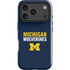 University of Michigan Wolverines M iPhone 17 Pro Impact Case