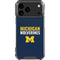University of Michigan Wolverines M iPhone 17 Pro Max Clear Case