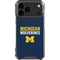 University of Michigan Wolverines M iPhone 18 Pro Max Clear Case