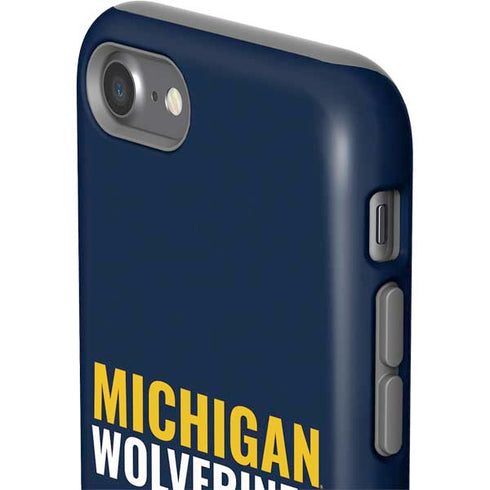University of Michigan Wolverines M iPhone SE (2nd & 3rd Gen) Pro Case