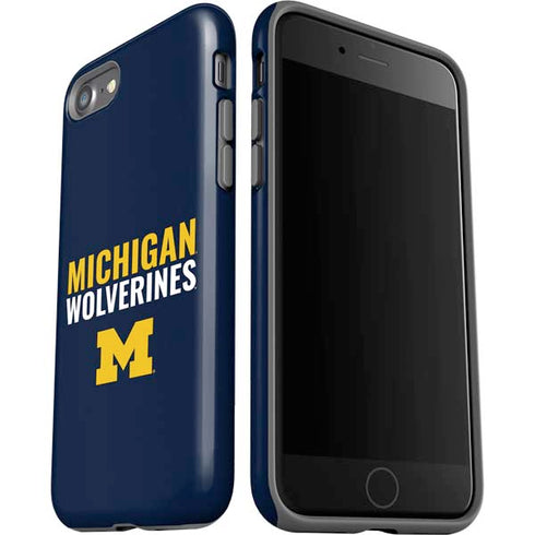 University of Michigan Wolverines M iPhone SE (2nd & 3rd Gen) Pro Case