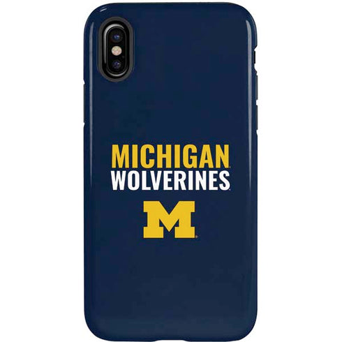 University of Michigan Wolverines M iPhone XS Pro Case