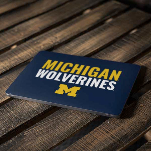 University of Michigan Wolverines M Apple MacBook Air Skin