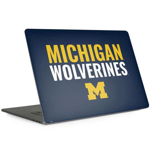 University of Michigan Wolverines M MacBook Skins