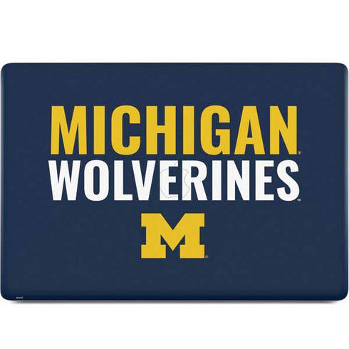 University of Michigan Wolverines M MacBook Skins