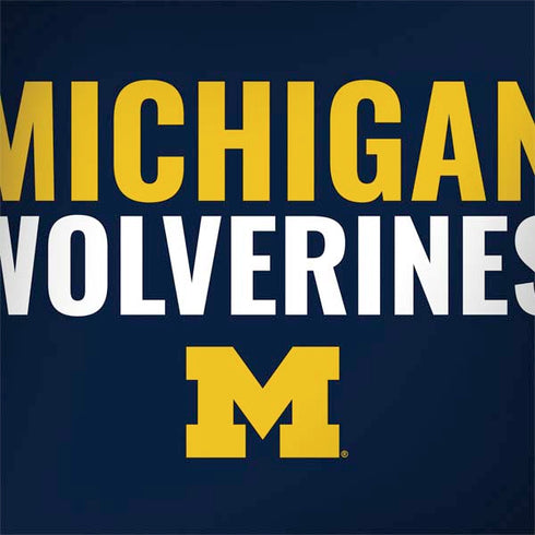 University of Michigan Wolverines M MacBook Skins