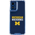 University of Michigan Wolverines M Moto G 5G (2024) Clear Case