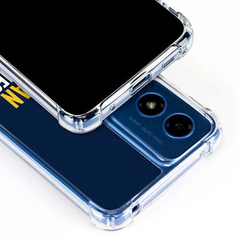 University of Michigan Wolverines M Moto G 5G (2024) Clear Case