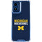 University of Michigan Wolverines M Moto G Play 4G (2024) Clear Case