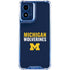 University of Michigan Wolverines M Moto G Play 4G (2024) Clear Case
