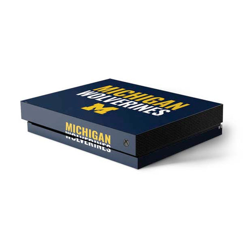 University of Michigan Wolverines M Xbox One Skins