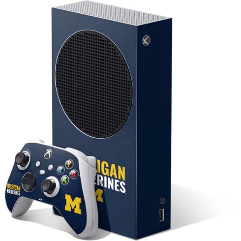 University of Michigan Wolverines M Xbox Series S Skins