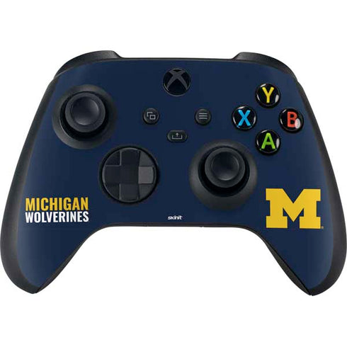 University of Michigan Wolverines M XBox Series X Digital Edition Bundle Skin