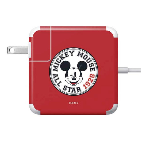 Disney Mickey Mouse All Star 1928 85W Power Adapter (15 and 17 inch MacBook Pro Charger) Skin